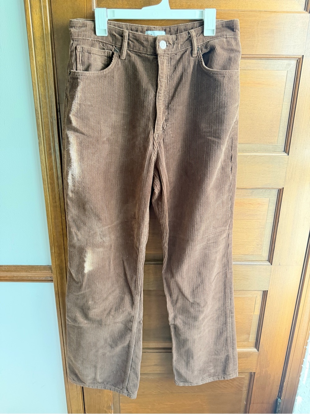 Zara Brown Corduroy Pants